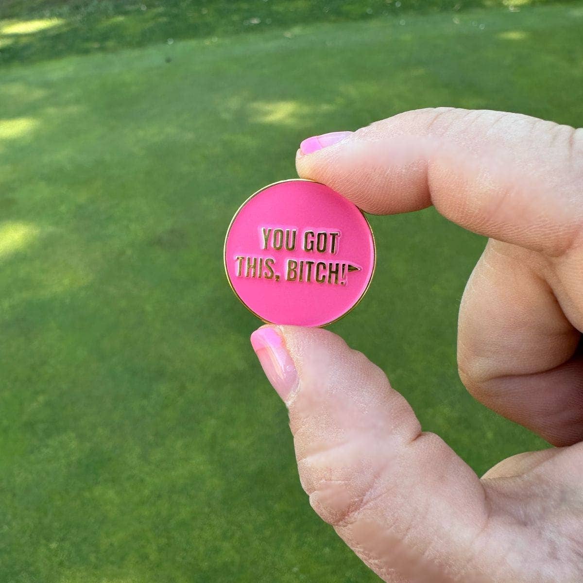 Birdie Girl Golf - Feisty Women's Golf Ball Marker Collection (set of 4) with Hat Clip