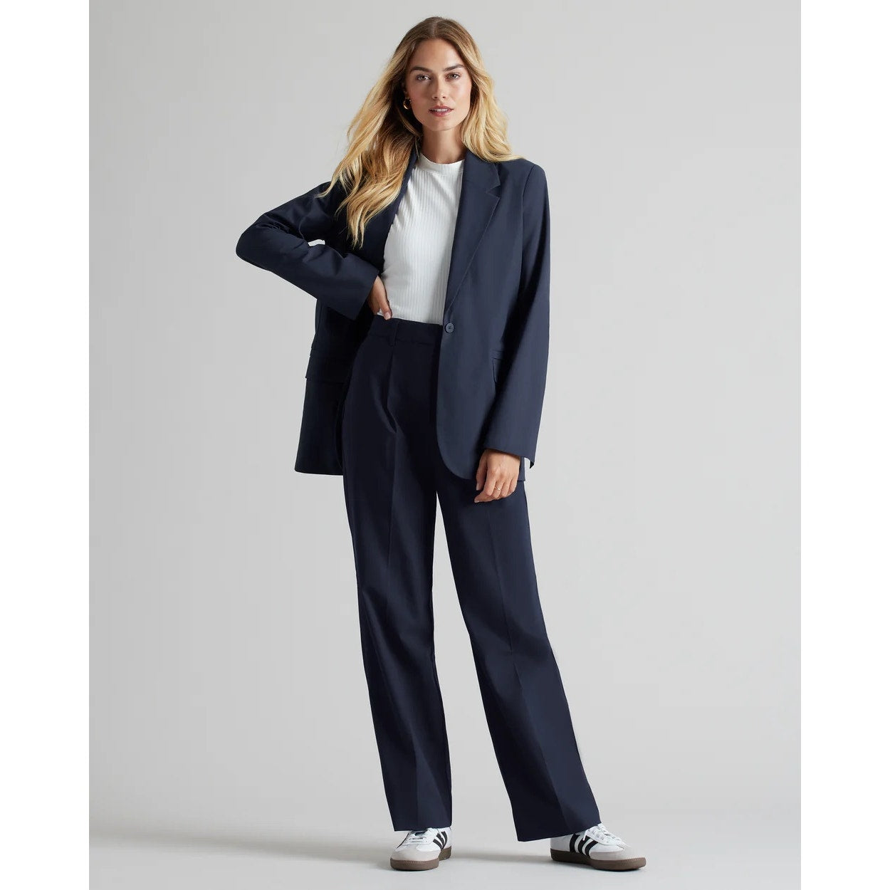 Rhone Snow White Modern Rib Tank