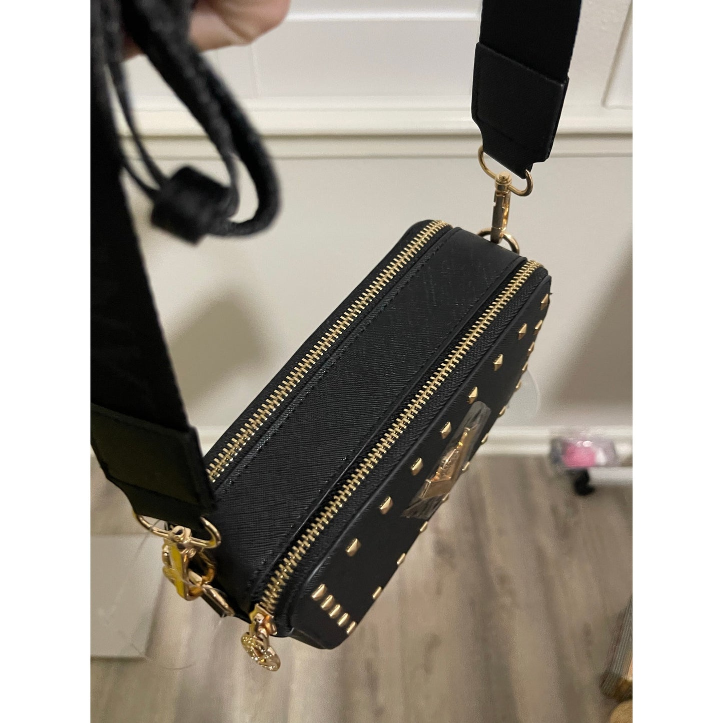Valentio Orlandi Black Crossbody