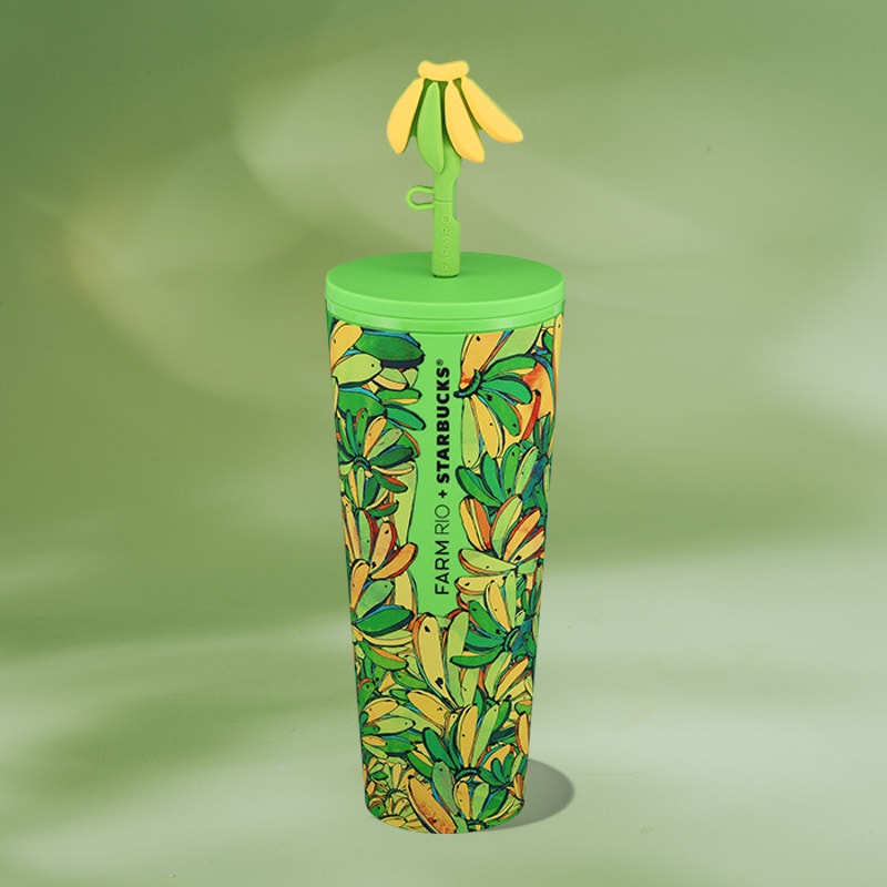 Starbucks + FARM Rio Board Banana 24oz Cold Cup
