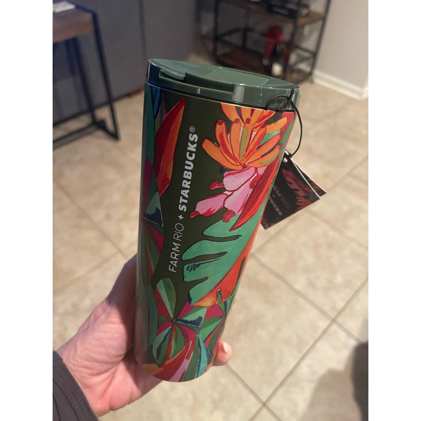 Starbucks + FARM Rio Board Leaves 16oz Stainless Steal Tumbler