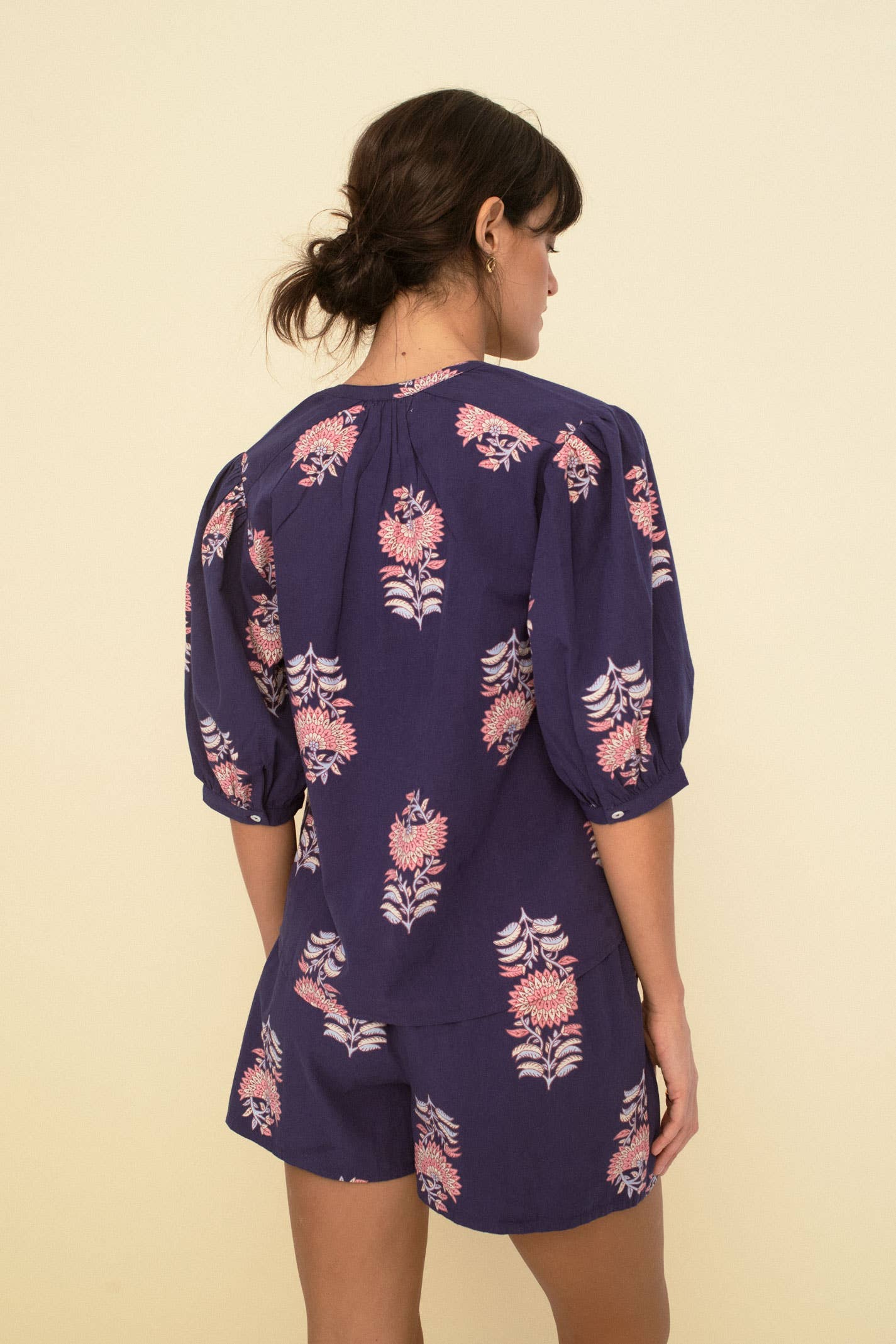 Sonmer Blue Luisa Blouse
