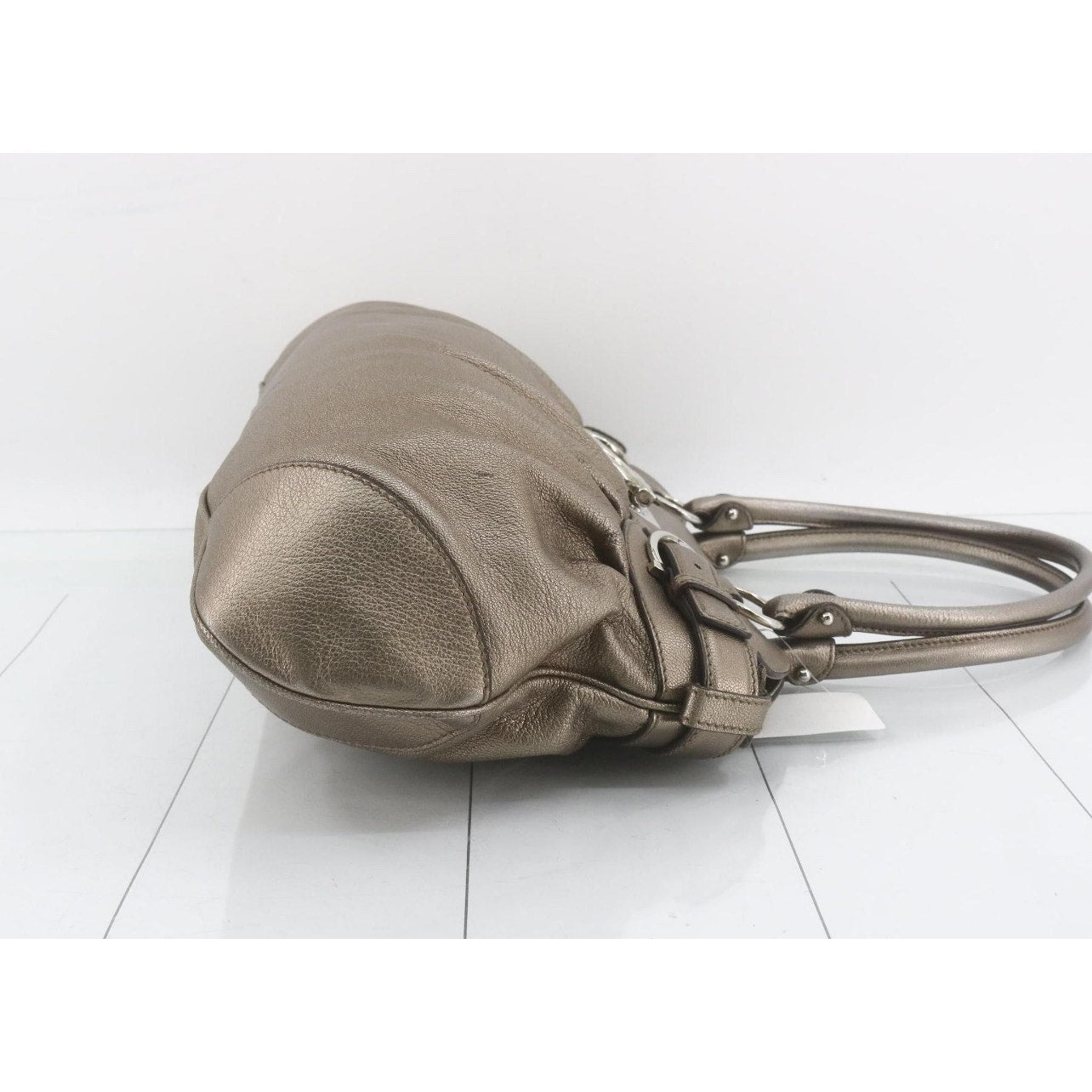 Salvatore Ferragamo Golden Gancini Shoulder Bag