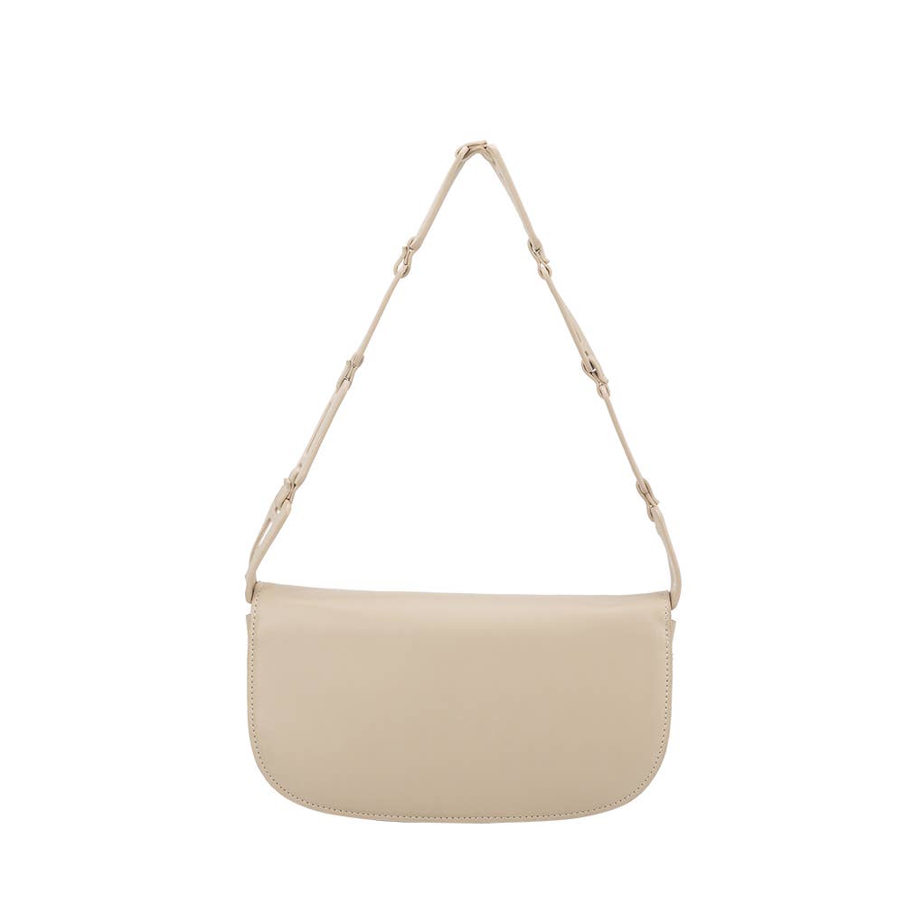 Melie Bianco - Inez Bone Recycled Vegan Shoulder Bag