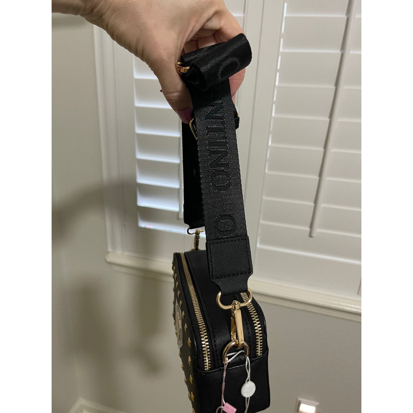 Valentio Orlandi Black Crossbody