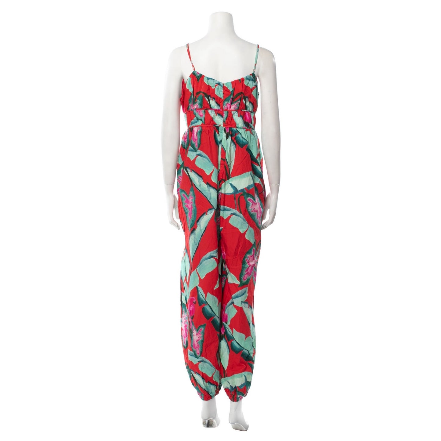 FARM Rio Printed Square Neckline Jumpsuit