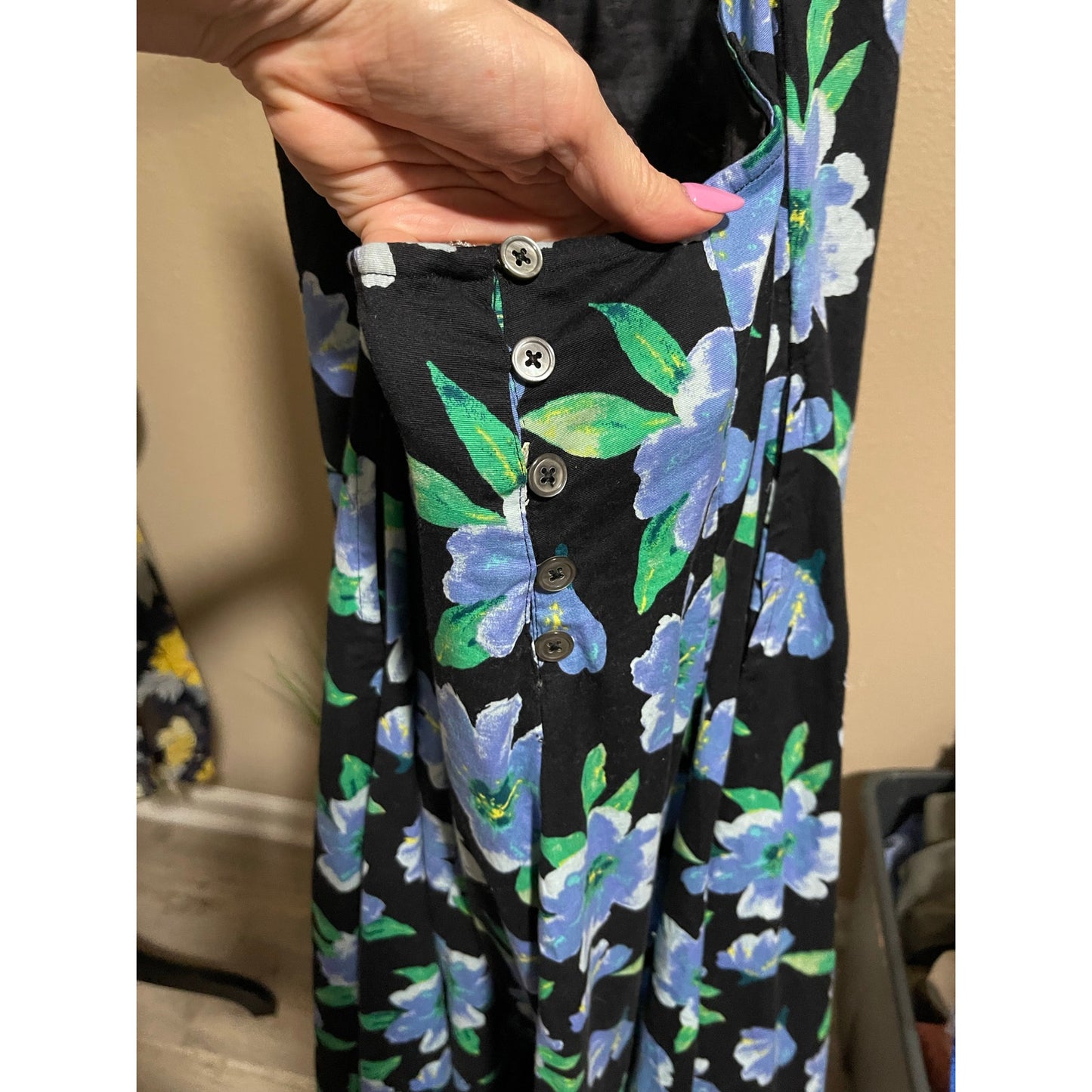 Free People Women's Finer Things Floral Midi Dress