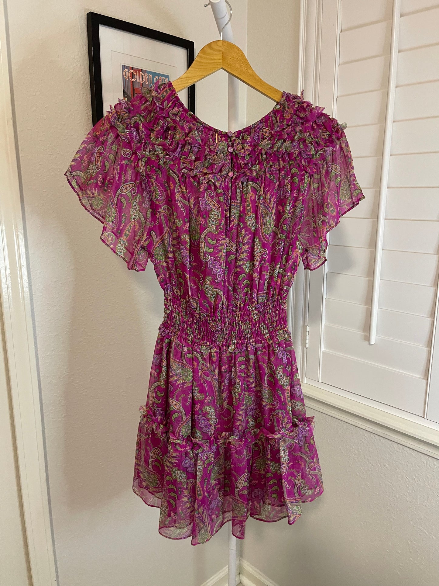 Misa Los Angeles Pink Siobhan Dress