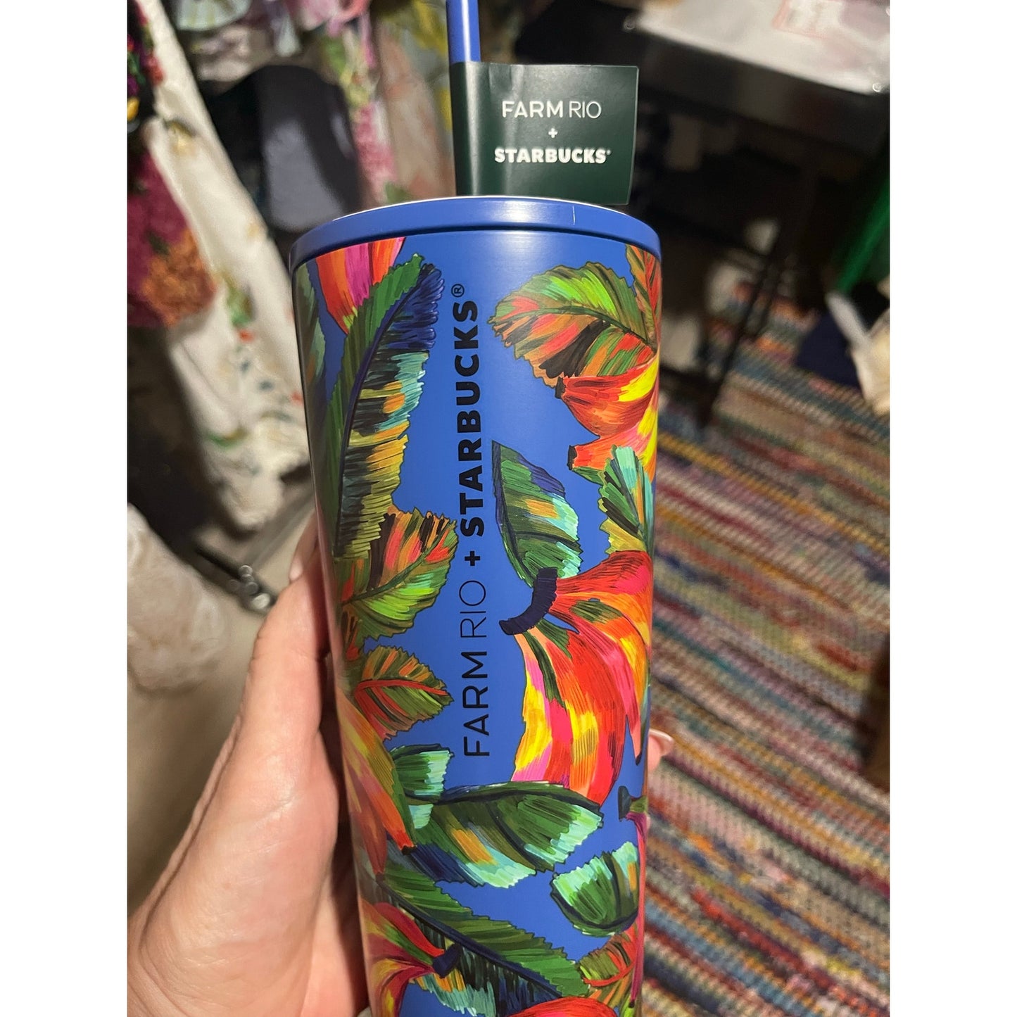 Starbucks + FARM Rio Banana Mix 24oz Stainless Cold Cup