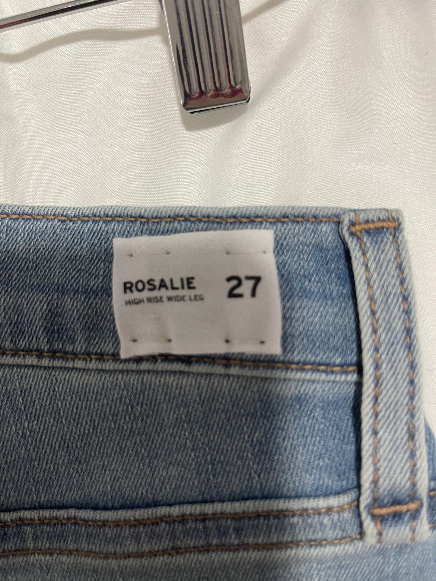 Hudson Rosalie High-Rise Wide Leg Jean