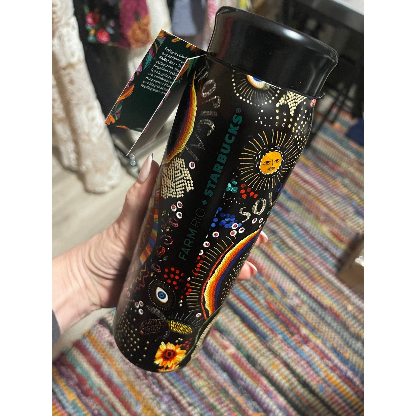 Starbucks + FARM Rio Borogodo 20oz Stainless Water Bottle
