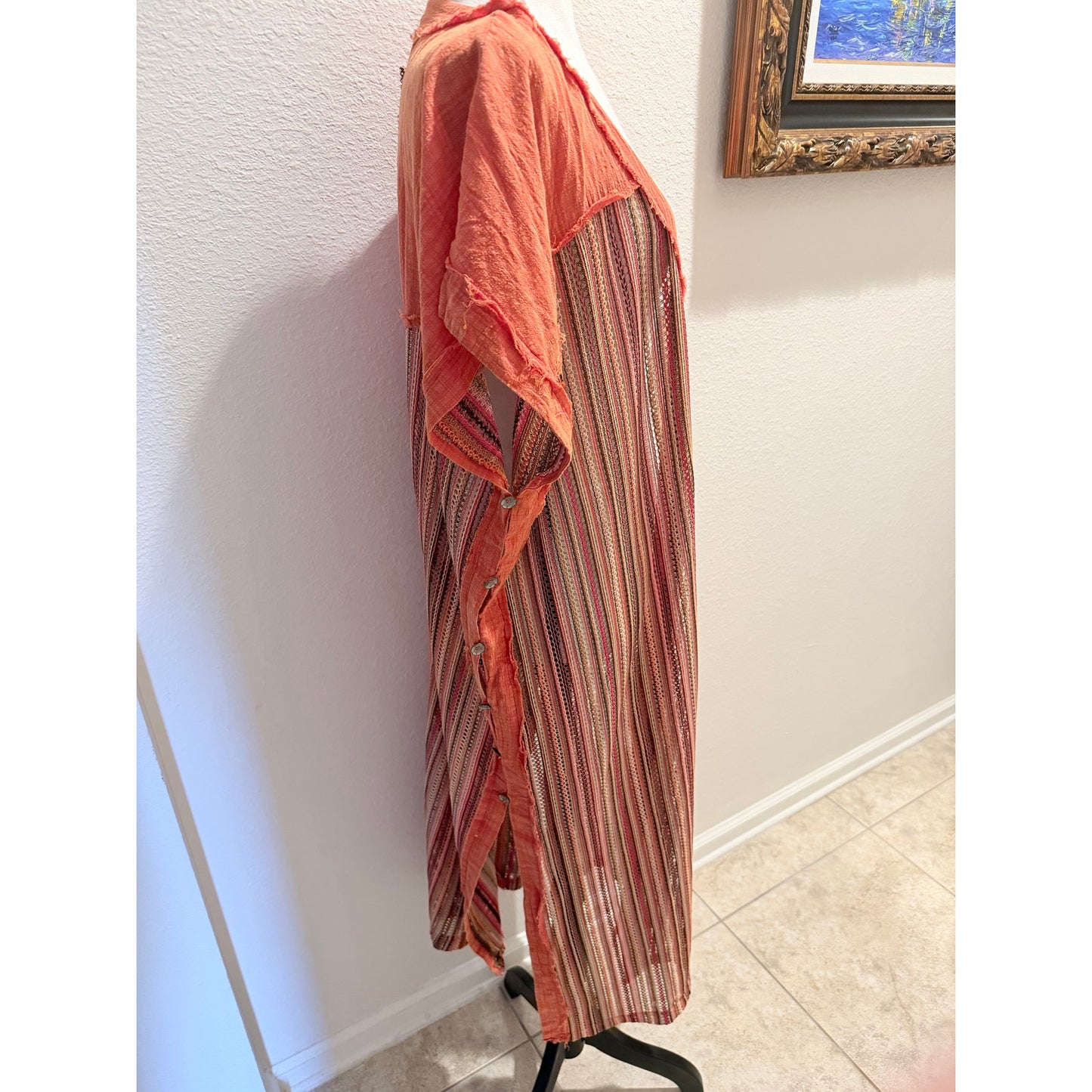 POL Clothing Orange Duster