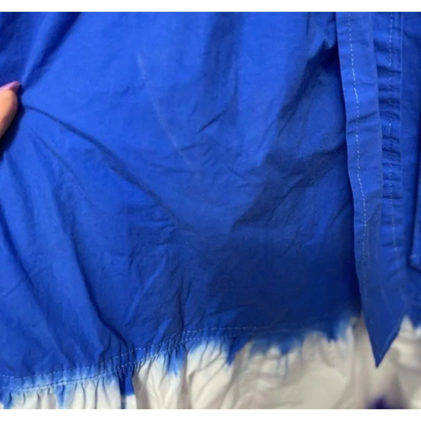 Derek Lam Blue, White, & Purple Dress