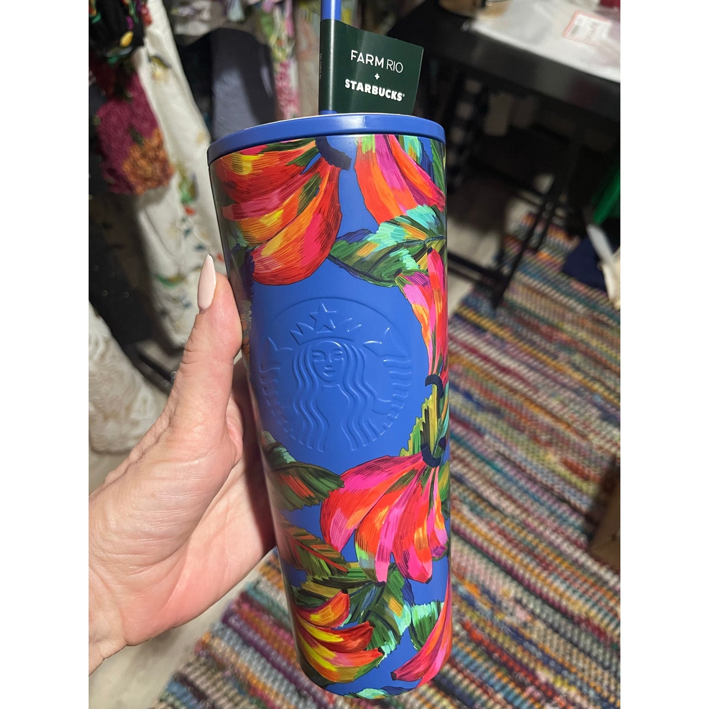 Starbucks + FARM Rio Banana Mix 24oz Stainless Cold Cup