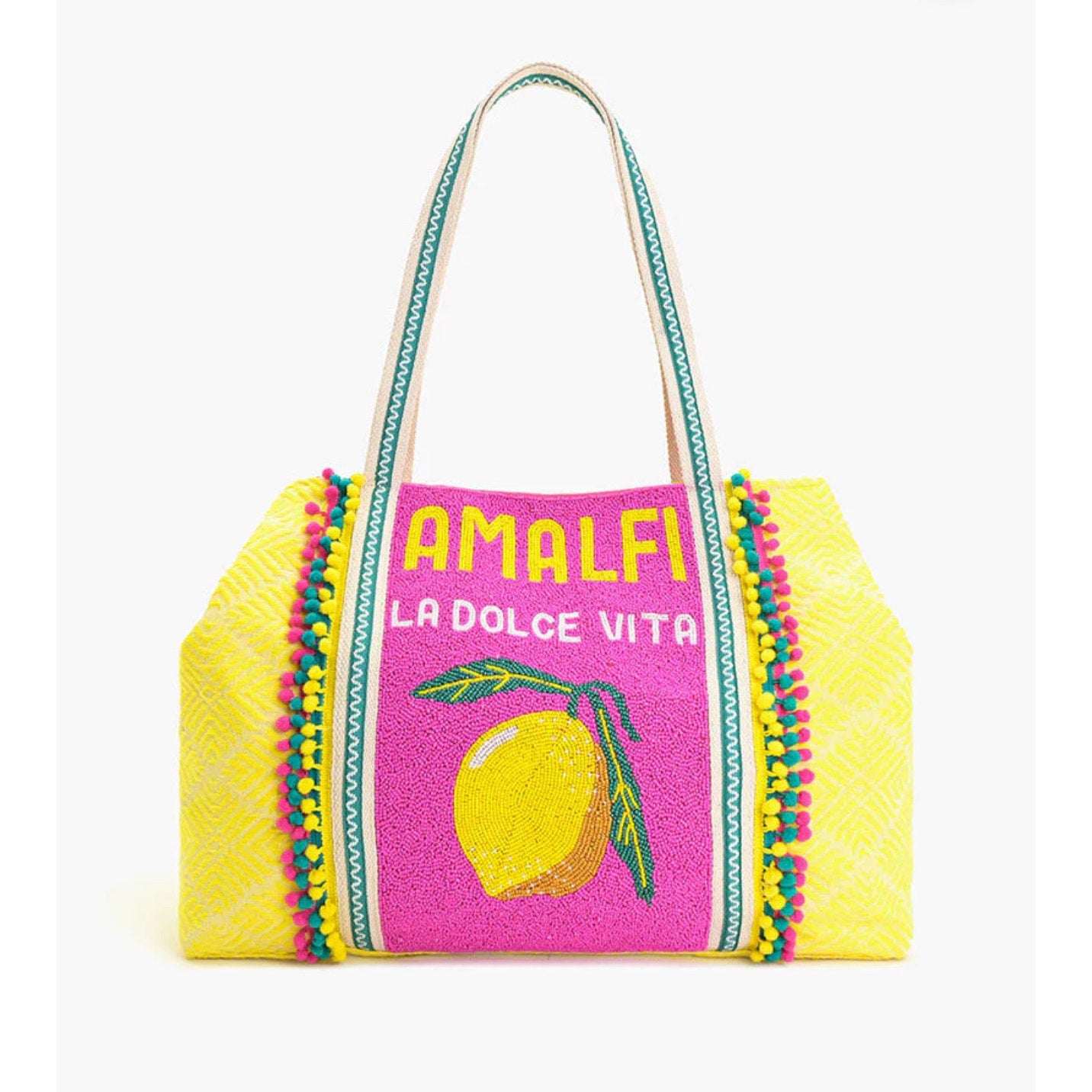 Amalfi Beaded Tote