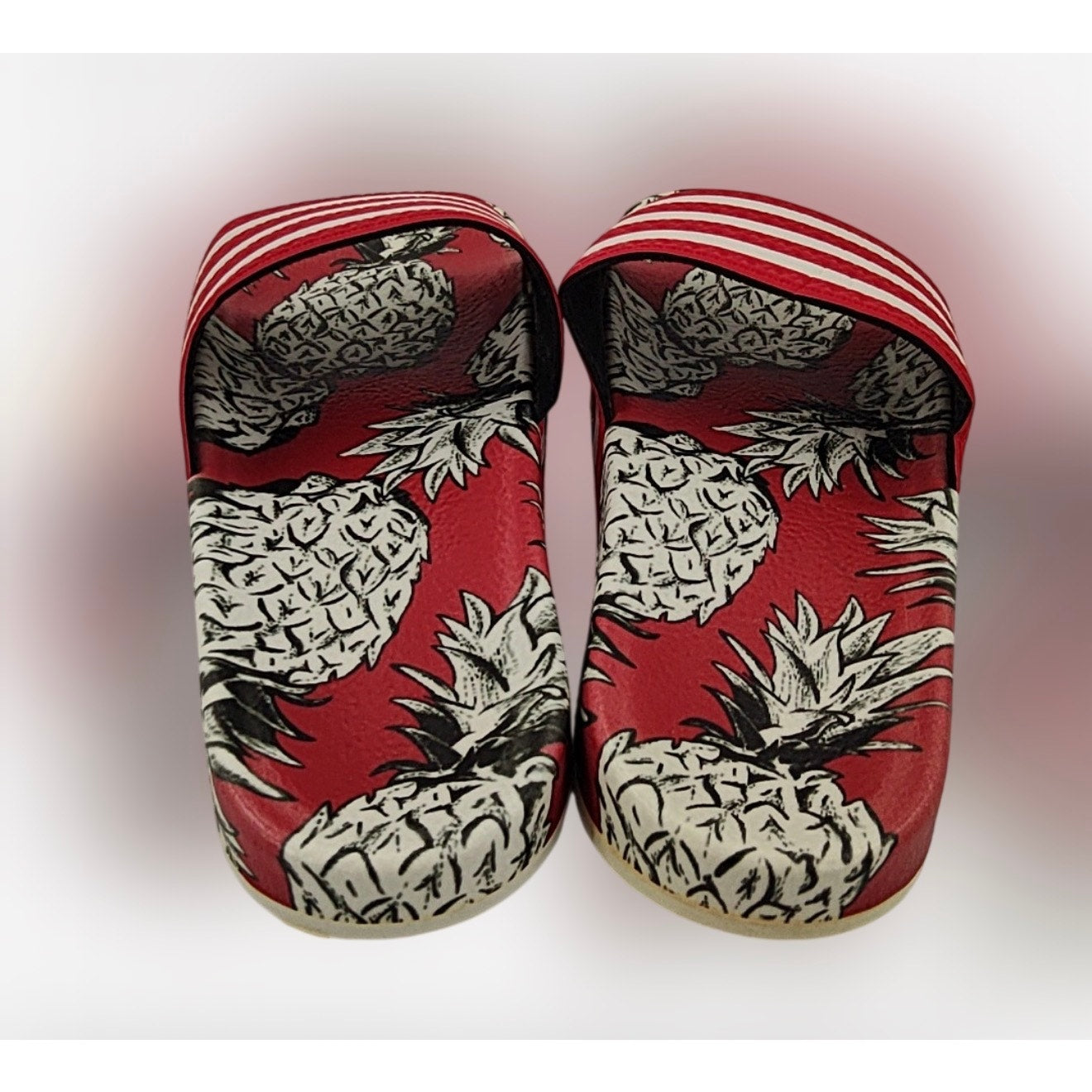 Adidas x Farm Rio Adilette Red Women’s Slides