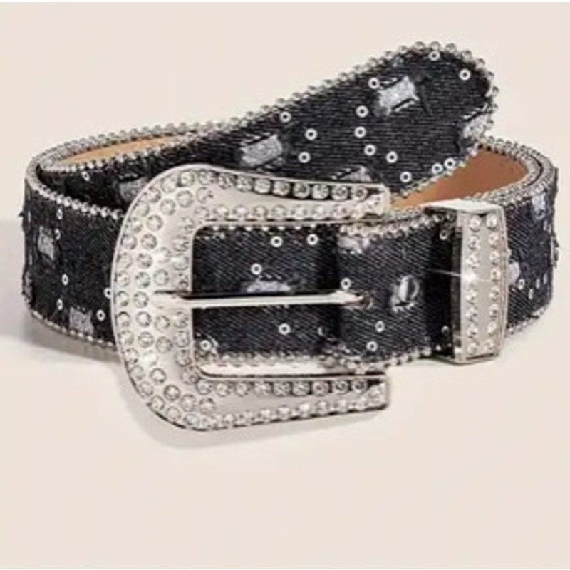Black Diamond Western Style Belt