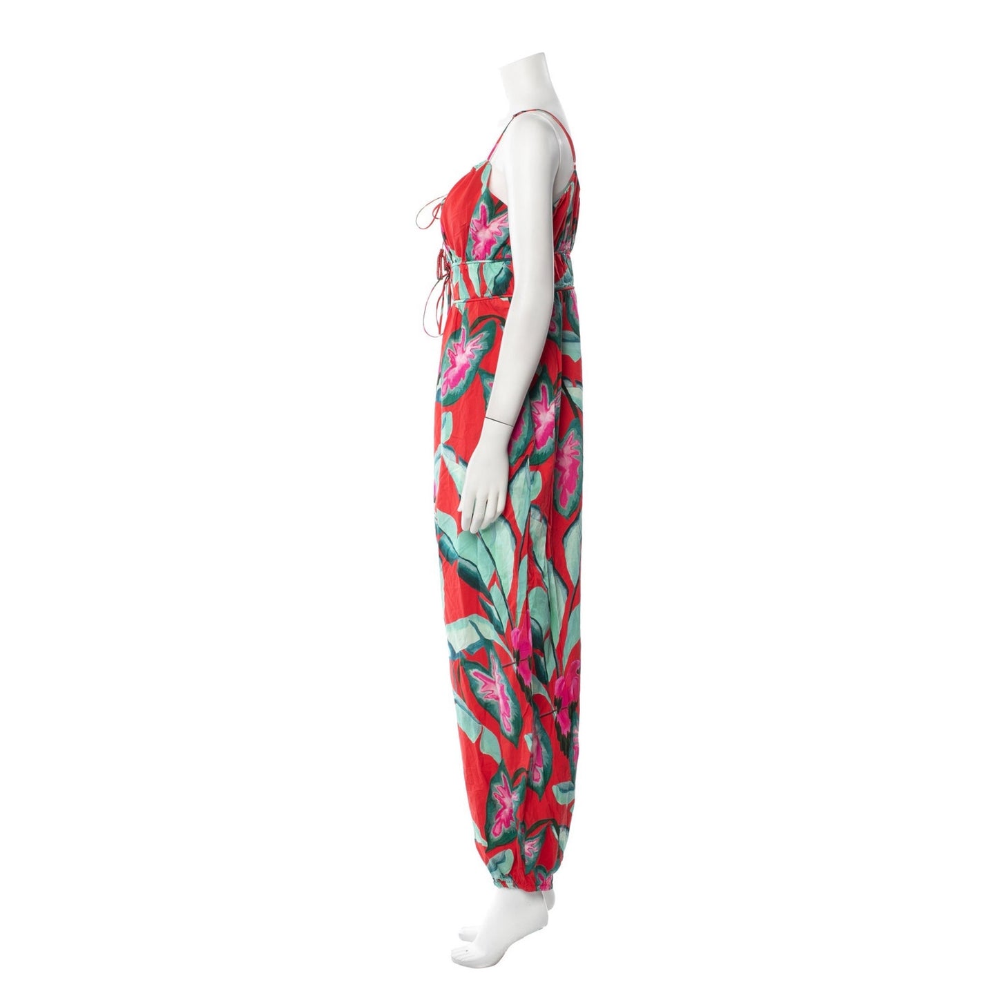 FARM Rio Printed Square Neckline Jumpsuit