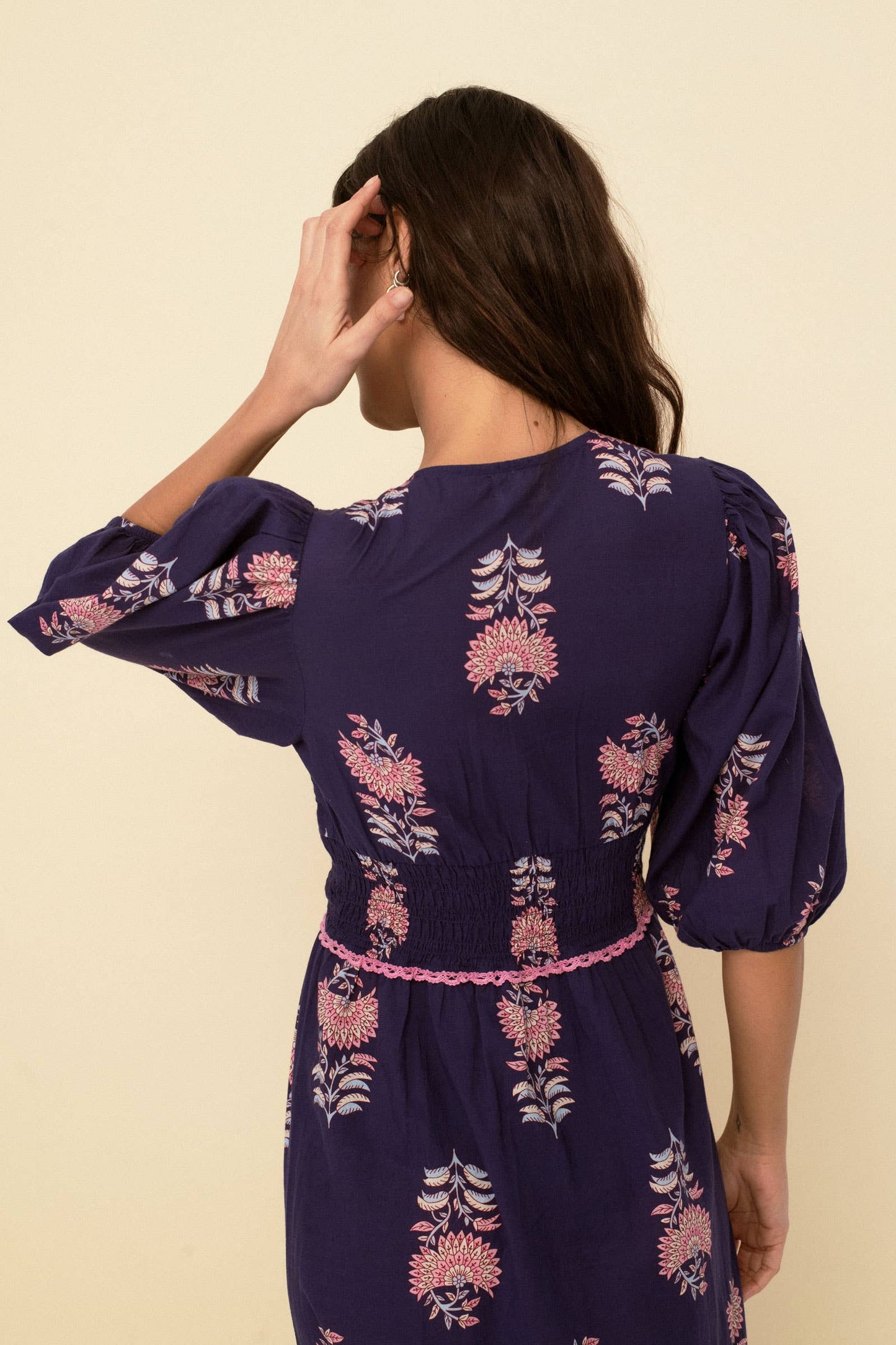 Sonmer Shop USA Magnolia dress blue