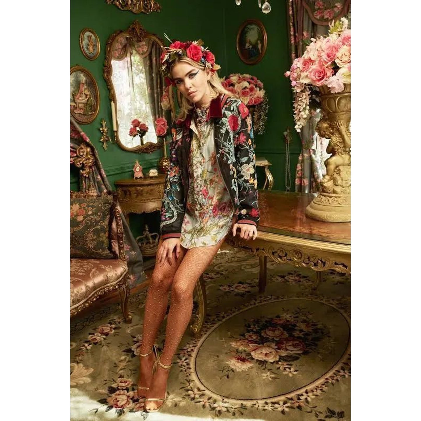 Aratta Bellezza Embroidered Jacket