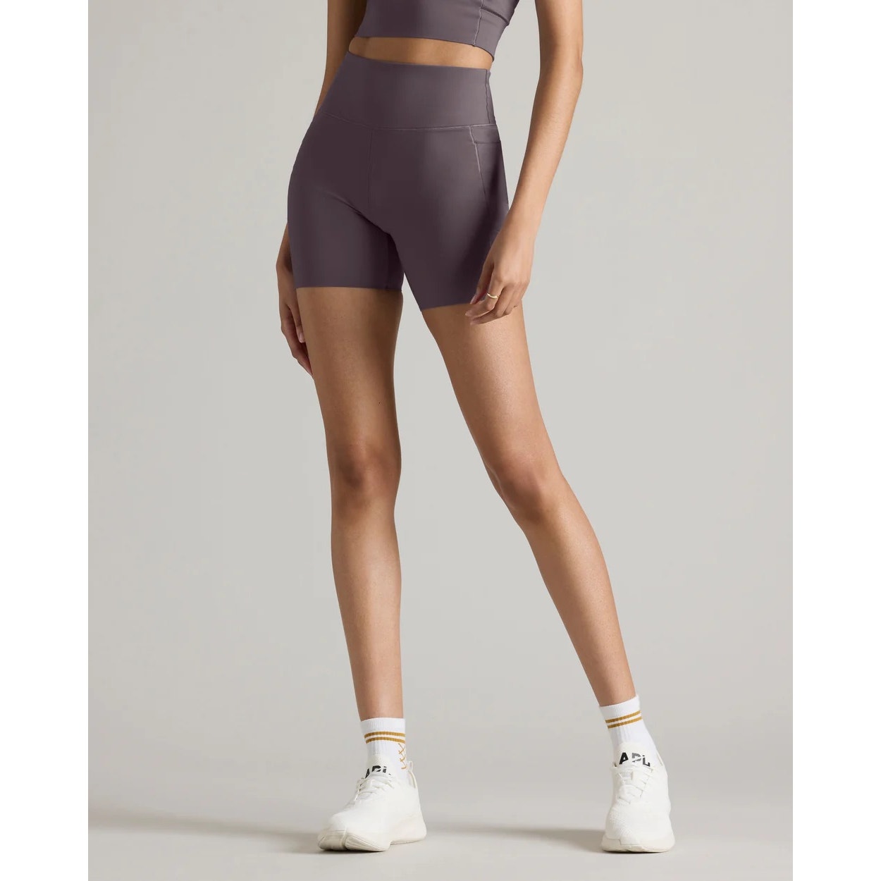 RHONE Grey Lilac Revive 6" Short