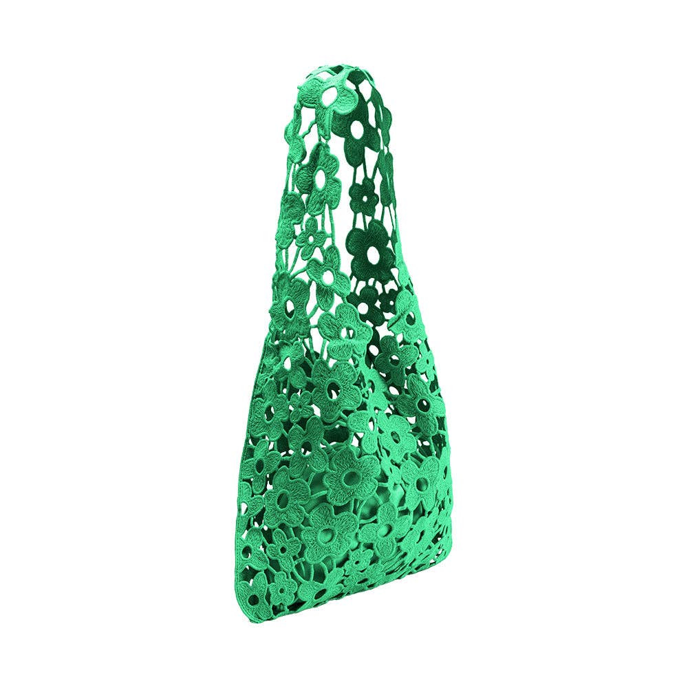 Melie Bianco - Aster Watermelon Floral Shoulder Bag