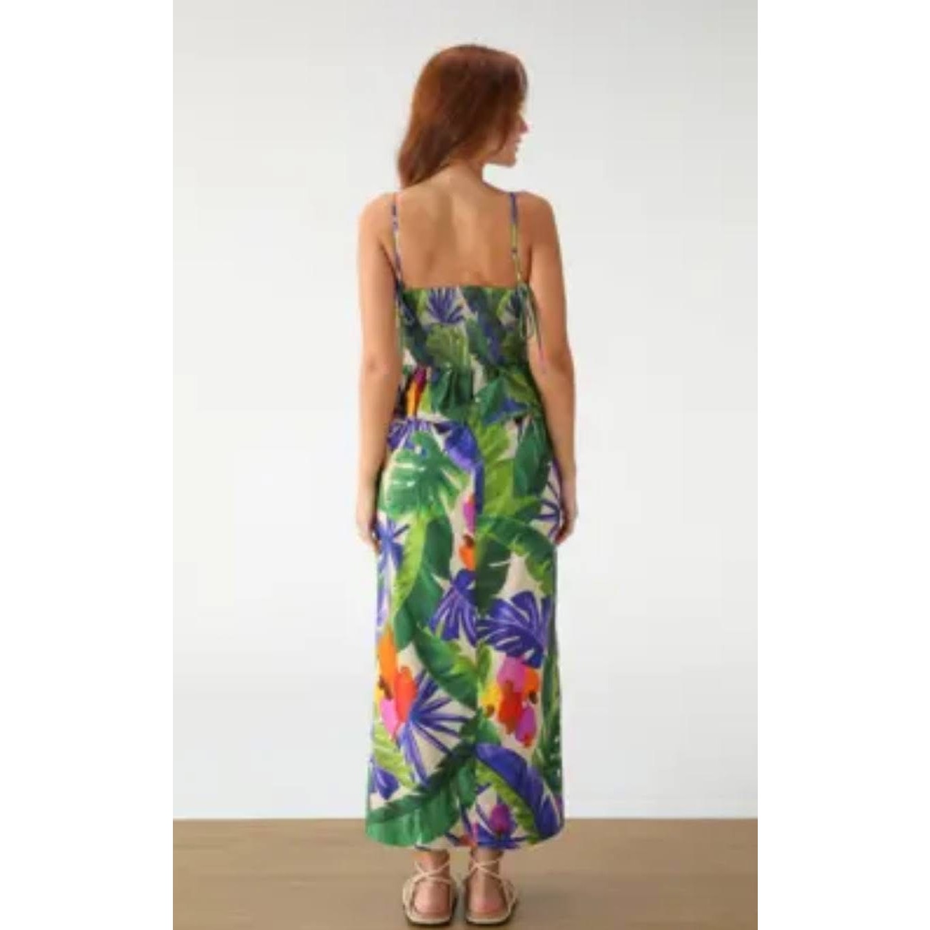FARM Rio Foliage Leaves Brazilian Dress
