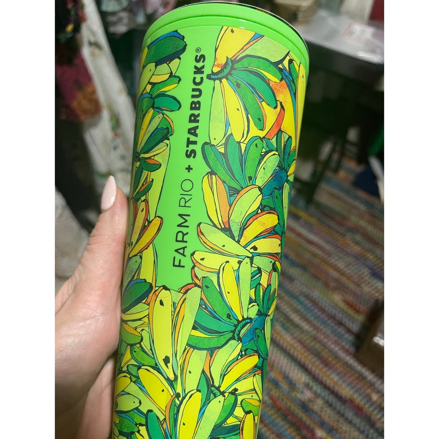Starbucks + FARM Rio Board Banana 24oz Cold Cup