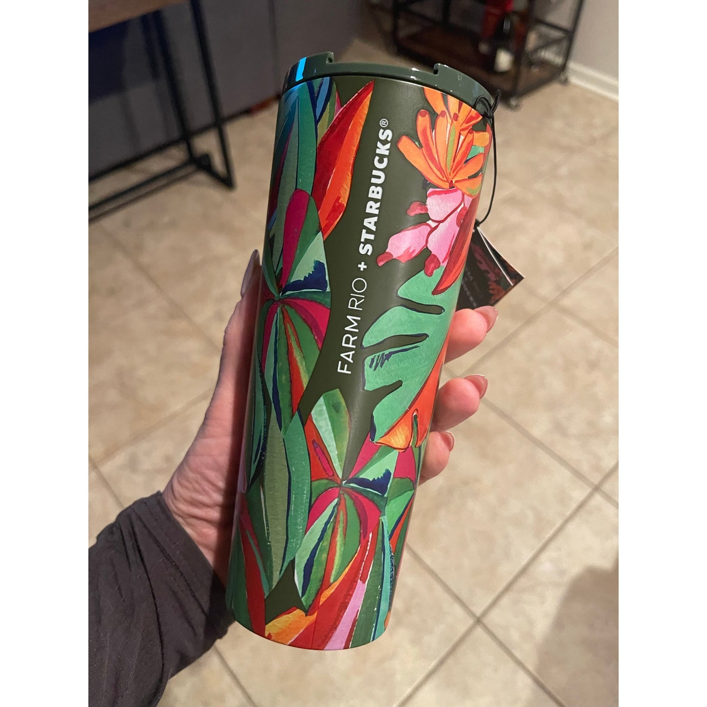 Starbucks + FARM Rio Board Leaves 16oz Stainless Steal Tumbler