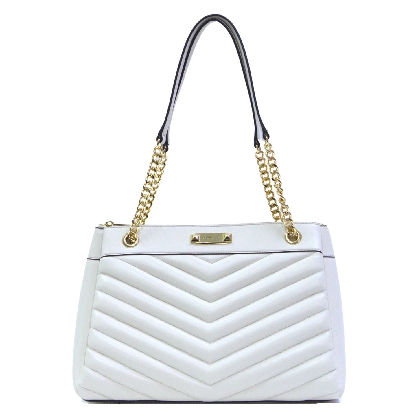 Michael Kors White Medium Quilted Bag