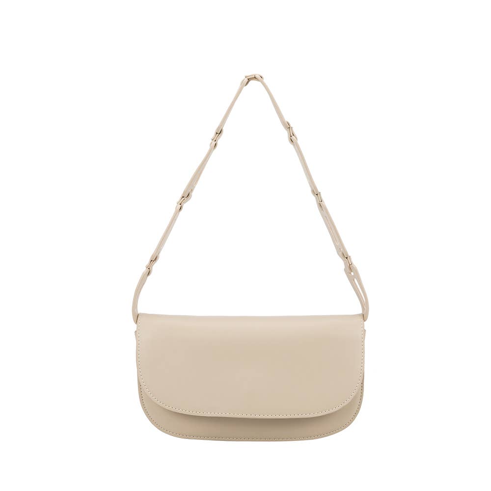Melie Bianco - Inez Bone Recycled Vegan Shoulder Bag