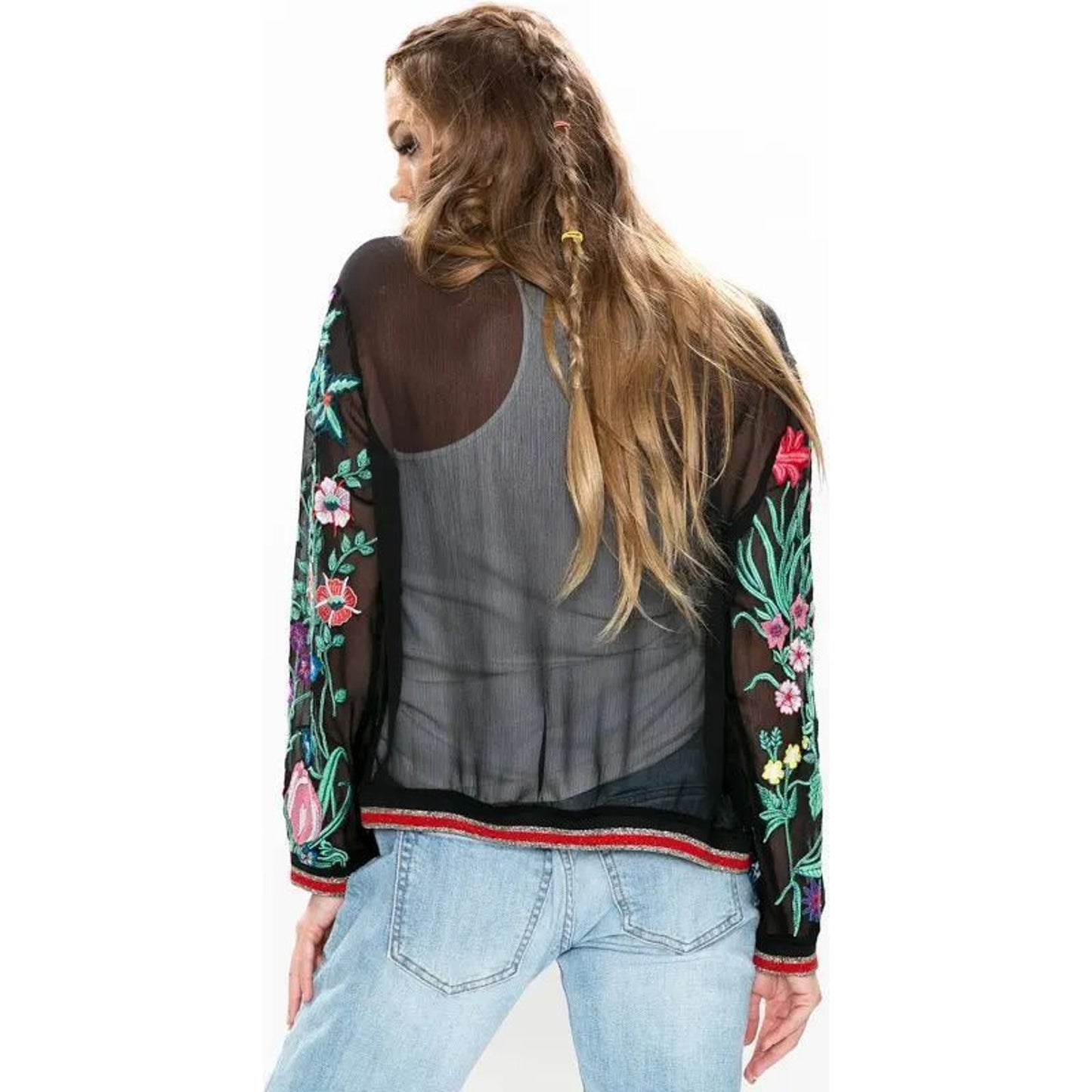 Aratta Bellezza Embroidered Jacket