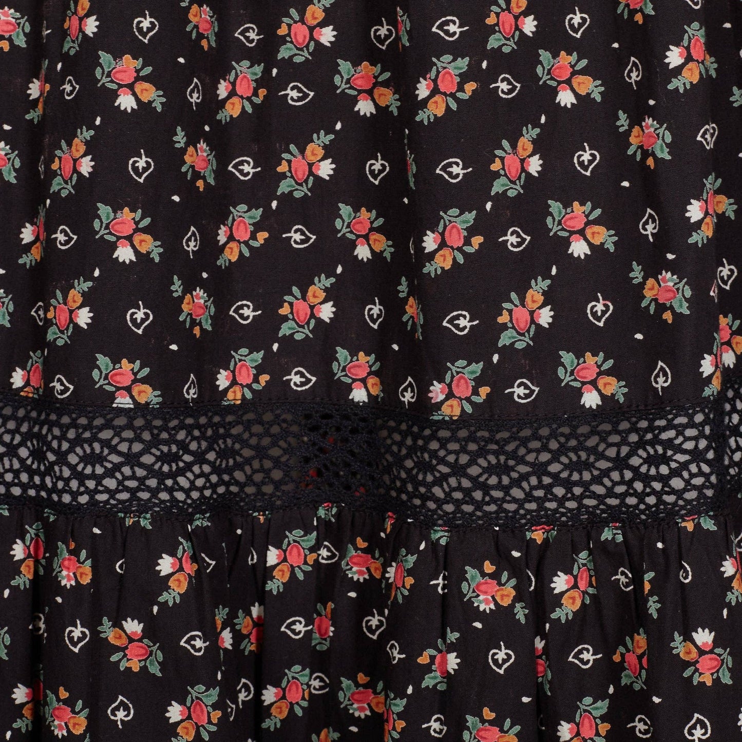 Wendy Dress in Black Floral