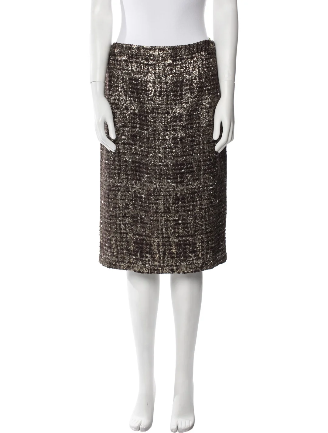 Alice + Olivia Printed Knee-Length Skirt