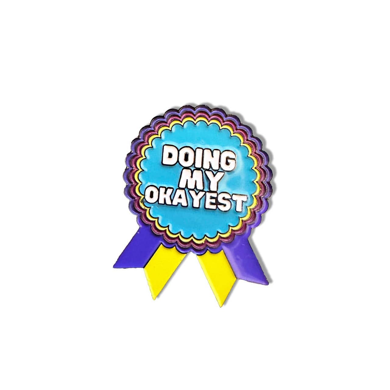 Birdie Girl Golf - Doing My Okayest Golf Ball Marker with Magnetic Hat Clip