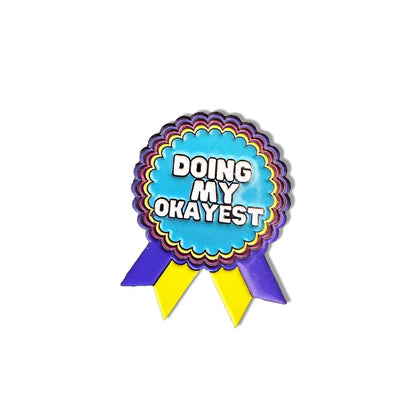 Birdie Girl Golf - Doing My Okayest Golf Ball Marker with Magnetic Hat Clip