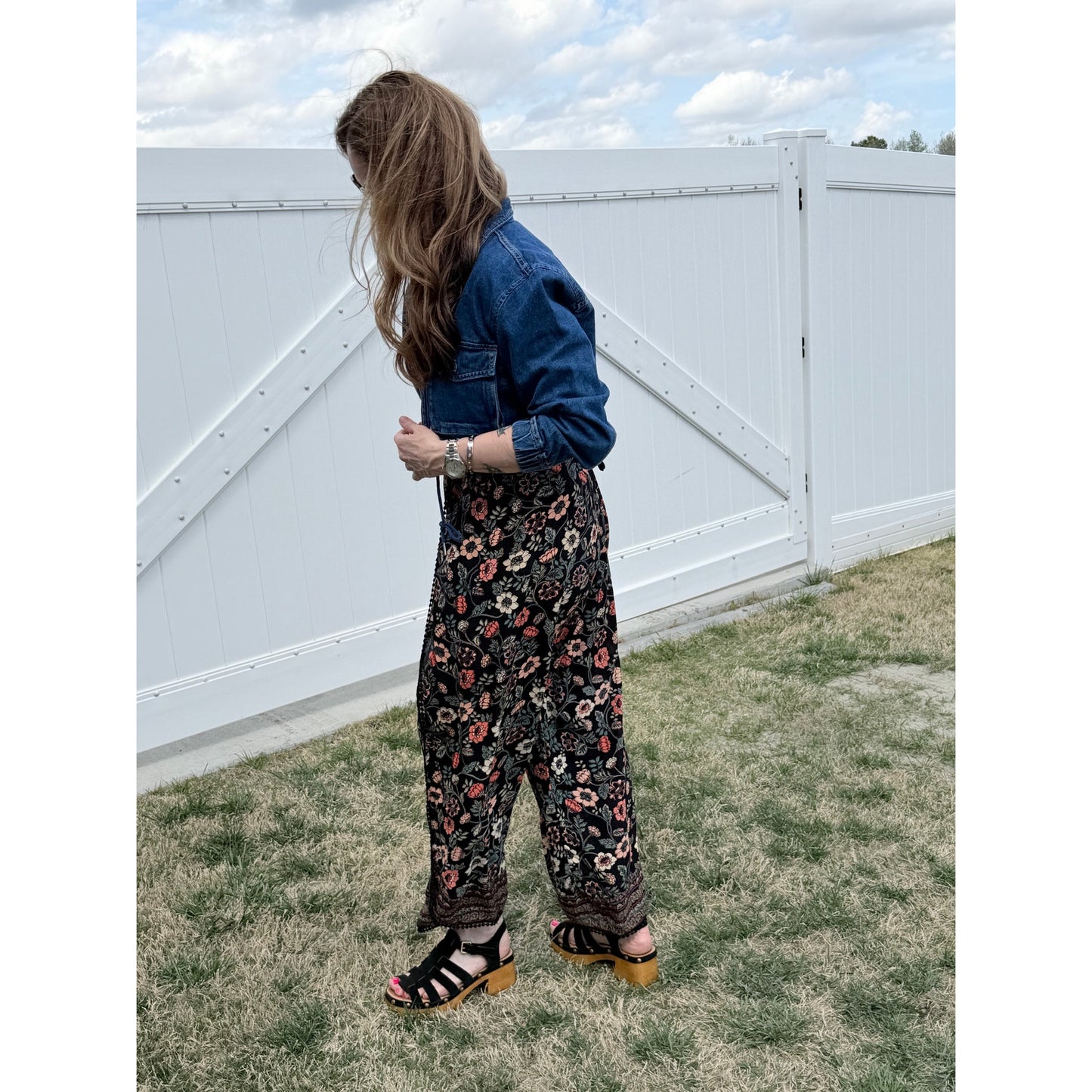 Angie Boho Jumpsuit with Side Slits