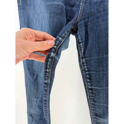 Hudson Beth Mid-Rise Baby Bootcut Jeans - Size 32