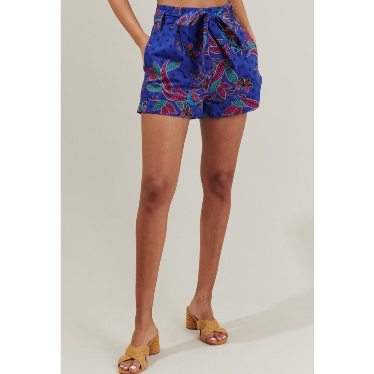 SugarLips Rayanne Indigo Zaferia Bermuda Shorts