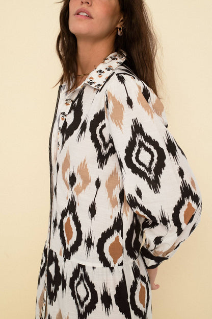 Carmen Ecru Dress