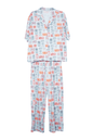 Katydid Traveling Matchbook Pajama Pants Set