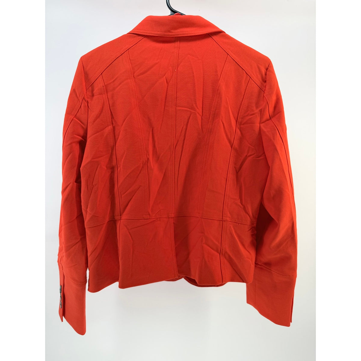 Halogen Button Front Orange Jacket