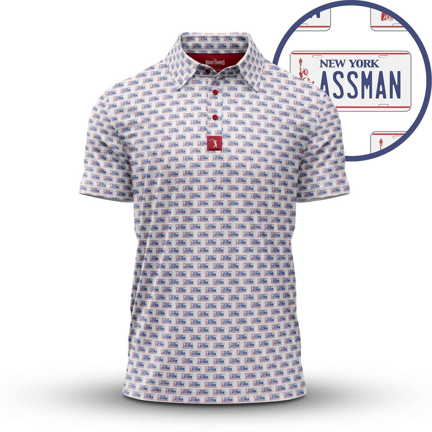 Bogey Bros Golf Co - ASSMAN - Polo