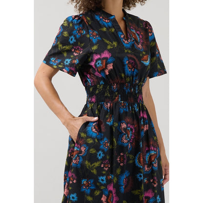 Sugarlips Belraj Poplin Maxi Dress Duna Floral - XS-3X