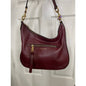 Marc Jacobs Recruit Leather Burgandy Hobo Handbag