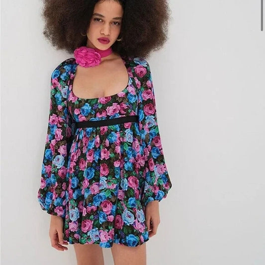 For Love & Lemons Maggie Mini Dress