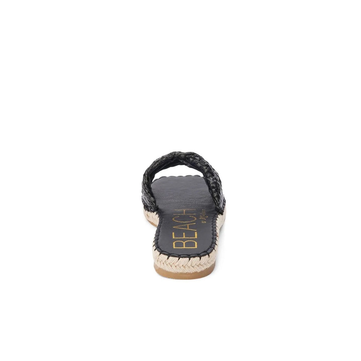 Beach by Matisse Ivy Espadrille Slide Sandals in Black