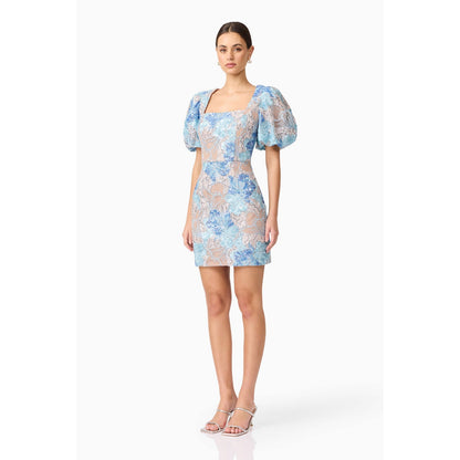 Elliatt Leoni Puff Sleeve Mini Dress
