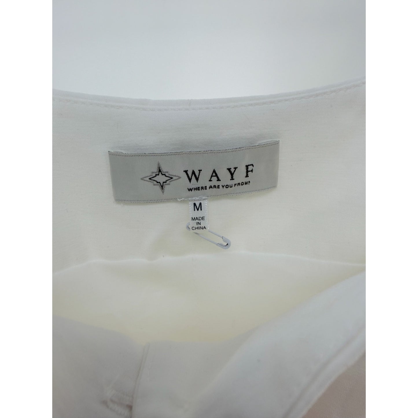 Wayf Ivory Button-Up Vest