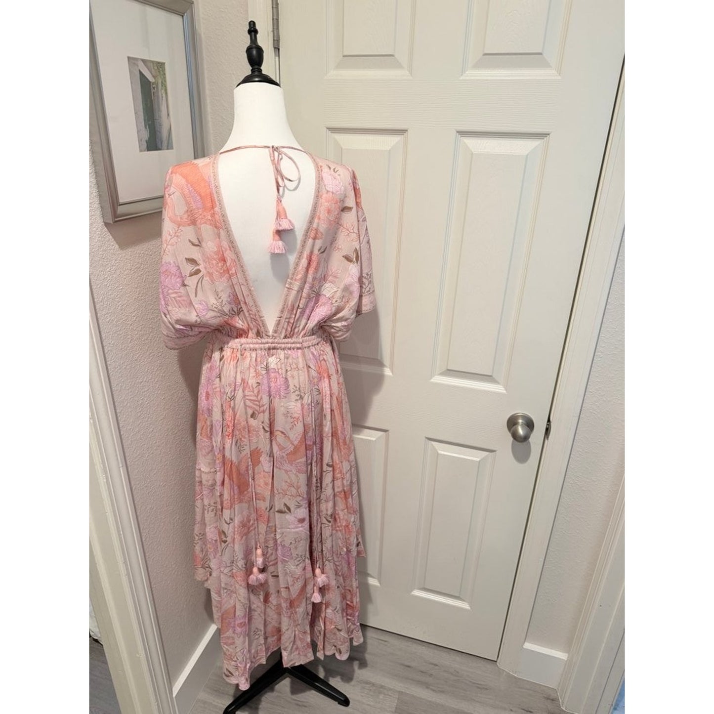 Strawberry Paris Seychelles Floral Maxi Dress
